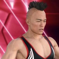 男3d模型摔跤 表情daz發(fā)型動作 百度網(wǎng)盤