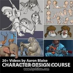 世界顶级动画大师ARON BLAISE 角色形象设计视频教程 绘画实例