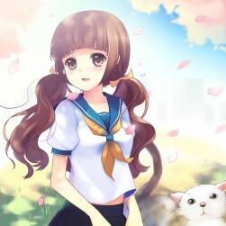 日系清纯少女插画壁纸图集 366P