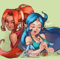 欧美风格插画图集 60P