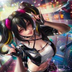 lovelive! 矢澤妮可 插畫(huà)壁紙圖集特輯 百度網(wǎng)盤(pán)下載 100p