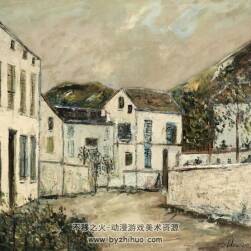 法國(guó)畫家 莫里斯?尤特里羅 Maurice Utrillo 高清油畫 331P