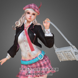 Fashion-girl 3D模型下載