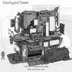343 industries 科幻类概念原画图集分享 193P