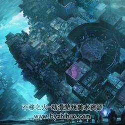 宏偉磅礴的科幻都市 Leon Tukker作品集