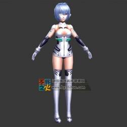 EVA 美少女 紧身衣 绫波丽
