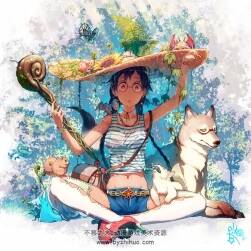 畫風精細唯美的插畫合集分享 4380P