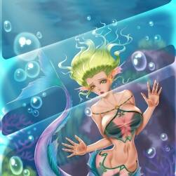 時(shí)隔兩月，終于畫完了這個(gè)魚！