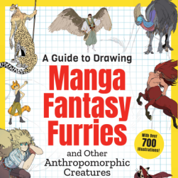 绘制奇幻兽人 兽人动态动作 A Guide to Drawing Manga Fantasy Furries英文原版 下载