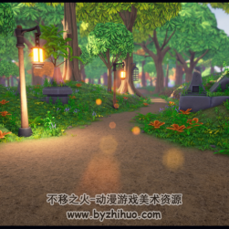 Stylized Forest Cave - 風格化森林洞穴資源包