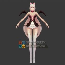 二次元 兽耳 美少女 模型