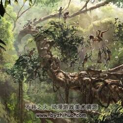 奇幻森林 The Jungle Book 概設(shè)美術(shù)素材 百度網(wǎng)盤(pán)下載