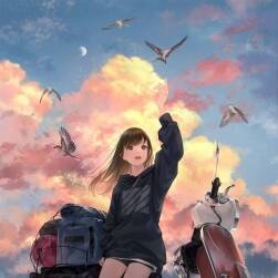 Pixiv 畫師爽々二次元插畫動漫壁紙圖片 百度網(wǎng)盤下載 141P