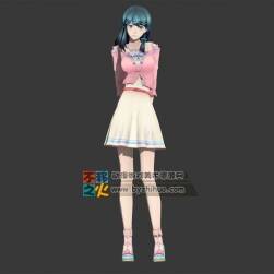 二次元 美少女 女孩 模型