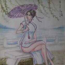 旗袍美女