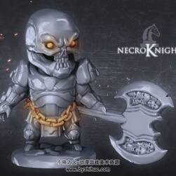 ZBrush 雕刻Q版小惡魔手辦視頻教程 附源文件