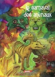 Le Carnaval des Animaux 全一册 法语手绘彩色动物拟人漫画