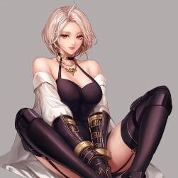 P站画师monaim 小姐姐插画原画作品图片分享下载 165P