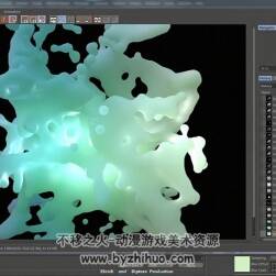 C4D RealFlow流体模拟视频教程 流体特效高阶教学 附源文件