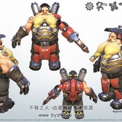 守望先鋒 人物英雄概念原畫 場景設計 高清截圖壁紙圖片合集 4008p