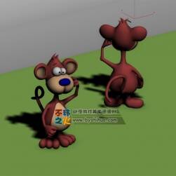 卡通猴子 3DS模型