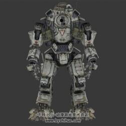 泰坦隕落 戰(zhàn)斗機(jī)器人 3D模型