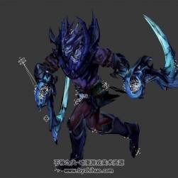 lol 英雄聯(lián)盟 榮耀行刑官 德萊文 3D模型 帶綁定和全套動(dòng)作