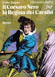 Il Corsaro Nero - La Regina Dei Caraibi 全一冊(cè) Emilio Salgari 意大利語(yǔ)老漫畫