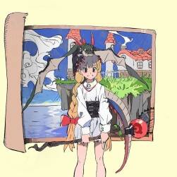 畫師よう 顏色明亮的人物插畫作品圖包分享下載 44P