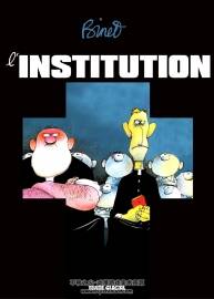 L'institution 全一册 Christian Binet 手绘黑白法语漫画