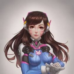 最美宋哈娜D.Va cg插畫壁紙及真人cos圖片分享下載 362P