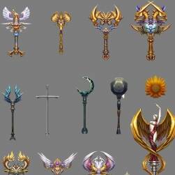 【神魔大陆】武器模型合集