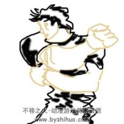 一組隨意畫的JOJO奇妙大冒險(xiǎn)臨摹