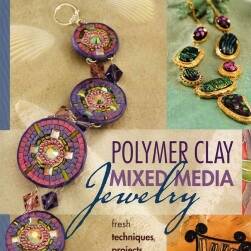 Polymer Clay Mixed Media Jewelry 黏土首饰制作图文素材参考资料PDF文件