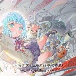 pixiv 畫師RA 日系二次元插畫壁紙圖包 百度網盤下載 118P