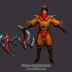 飛鏢刺客 殺手忍者 3D模型