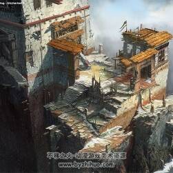 游戲場景原畫圖集分享參考 58P