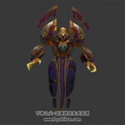 卡通幽靈 3D模型 有綁定