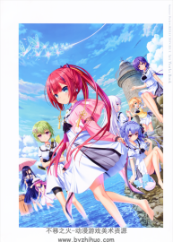 Summer Pockets REFLECTION BLUE Art Works Book 夏日口袋官方圖集 百度云下載