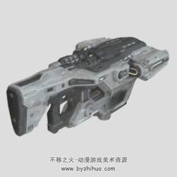 BFG9000 科幻风格武器 3D模型 百度网盘下载