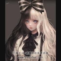 韓國大角蟲 Shal.E 17個(gè)唯美CG同人插畫繪制視頻過程 推薦??！