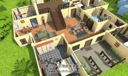 Easily Interiors Full Packs VR / AR / low-poly 3d model 多種格式