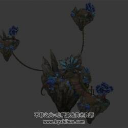 次世代 魔幻風(fēng)室外3D場景模型