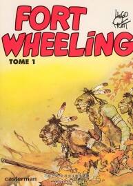 Fort Wheeling1-2册 Hugo Pratt - Silvina Pratt 经典手绘黑白漫画法语