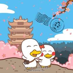 蘿卜人和大頭鴨的原創(chuàng)壁紙