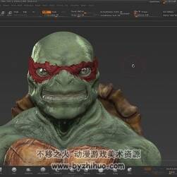 ZBrush 怪物角色雕刻方法教学视频教程