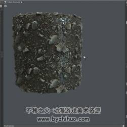 Substance Designer PBR巖石貼圖流程視頻教程 附源文件