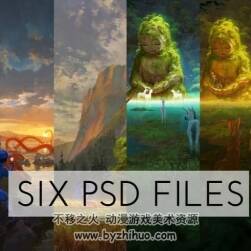 外國大神的6個PSD源文件 百度網(wǎng)盤分享