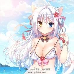 可可愛(ài)愛(ài)的獸耳娘二次元插畫(huà)圖包分享下載 190P