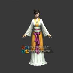 古剑奇谭  女角色模型